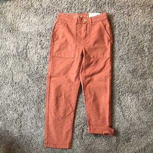 *NWT* AE High-Waisted Utility Pants, 2 X-Short